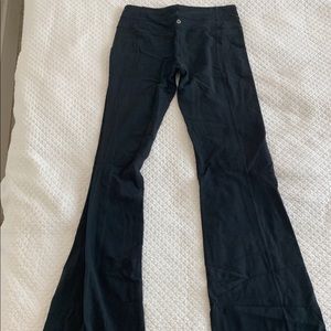 Black OG lululemon flare pants